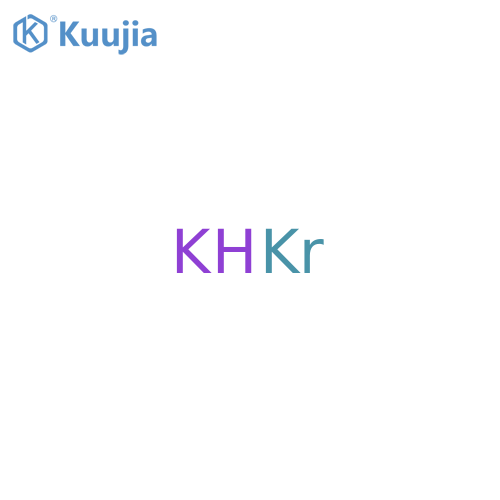 Krypton, compd. with potassium (1:1) structure
