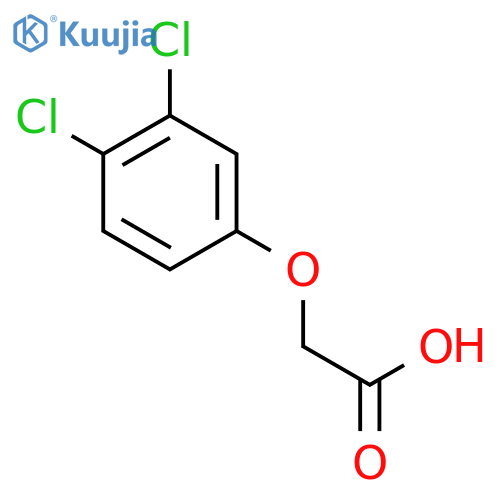 3,4-Dichlorophenoxyacetic acid structure