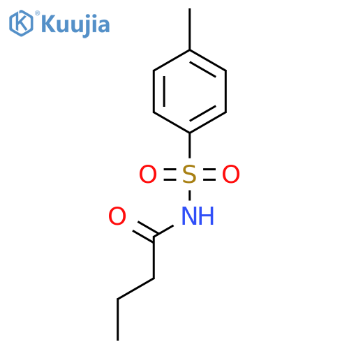 Butanamide,N-[(4-methylphenyl)sulfonyl]- structure