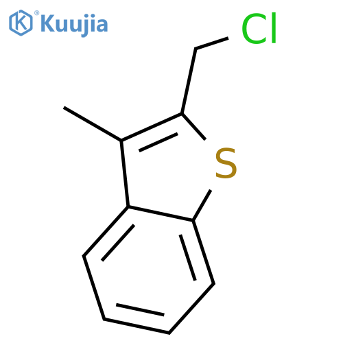 Benzo[b]thiophene, 2-(chloromethyl)-3-methyl- structure