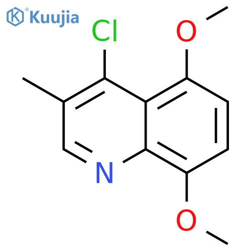 4-chloro-5,8-dimethoxy-3-methyl-quinoline structure