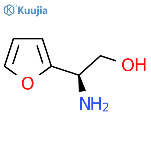 (2R)-2-amino-2-(furan-2-yl)ethan-1-ol structure