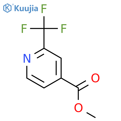 Methyl 2-(trifluoromethyl)isonicotinate structure