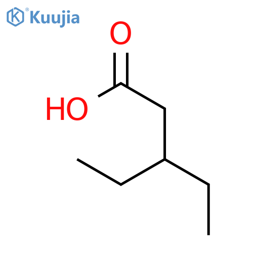 3-ethylpentanoic acid structure