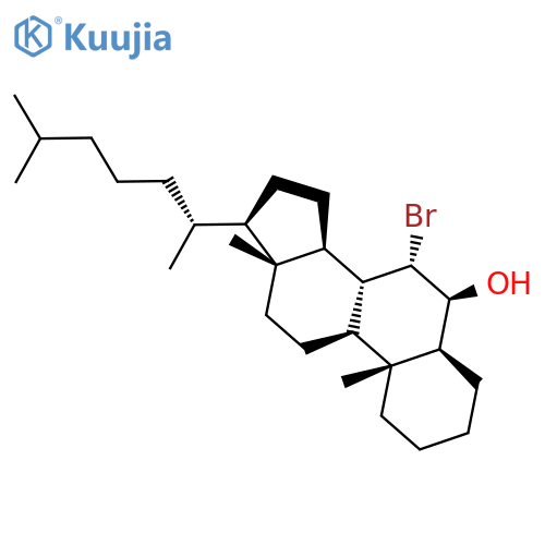 Cholestan-6-ol, 7-bromo-, (5a,6b,7a)- structure