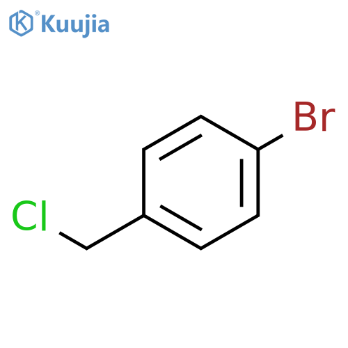 1-Bromo-4-(chloromethyl)benzene structure