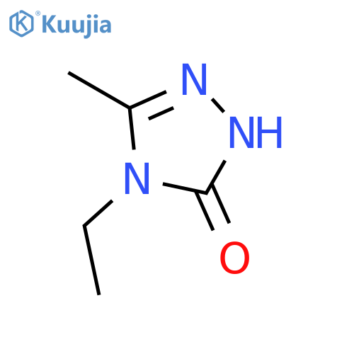 4-Ethyl-3-methyl-1H-1,2,4-triazol-5(4H)-one structure