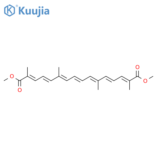 Crocetine dimethyl ester structure