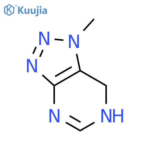 1H-1,2,3-Triazolo[4,5-d]pyrimidine, 6,7-dihydro-1-methyl- (9CI) structure