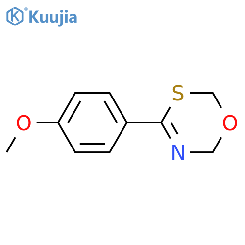 4-(4-methoxyphenyl)-2,6-dihydro-1,3,5-oxathiazine structure