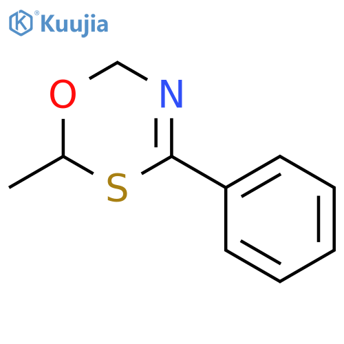 2-methyl-4-phenyl-2,6-dihydro-1,3,5-oxathiazine structure