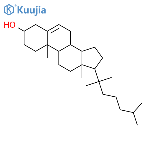 (3beta)-20-methylcholest-5-en-3-ol structure