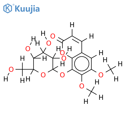 fraxidin 8-O-beta-D-glucopyranoside structure