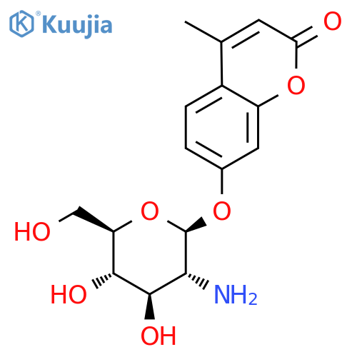 4-Methylumbelliferyl b-D-glucosaminide - Moscerdam biochemical purity structure