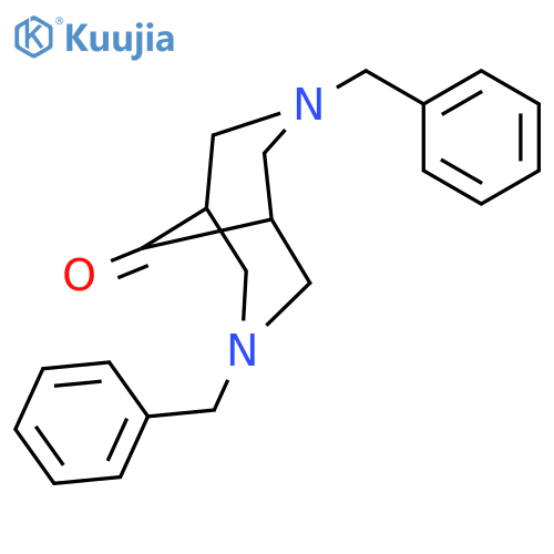 3,7-Dibenzyl-3,7-diazabicyclo3.3.1nonan-9-one structure