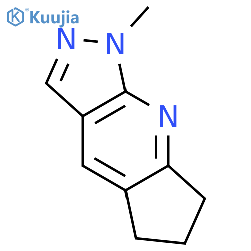 1,5,6,7-tetrahydro-1-methyl-Cyclopenta[b]pyrazolo[4,3-e]pyridine structure