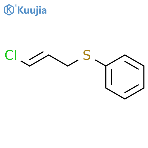 Benzene,[(3-chloro-2-propen-1-yl)thio]- structure