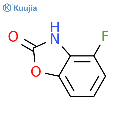 4-fluoro-3H-1,3-benzoxazol-2-one structure
