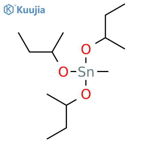 Stannane, methyltris(1-methylpropoxy)- structure