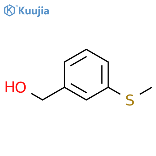 3-(Methylthio)benzyl alcohol structure