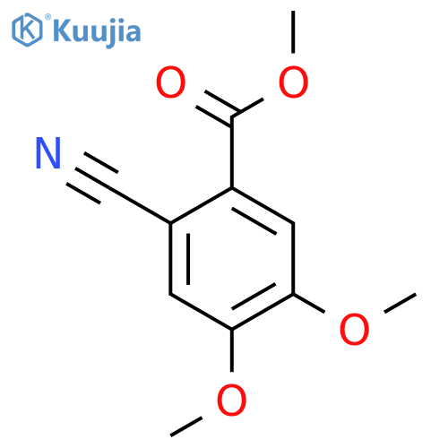 Methyl 2-cyano-4,5-dimethoxybenzoate structure