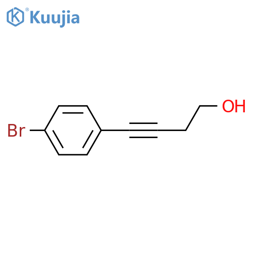 3-BUTYN-1-OL, 4-(4-BROMOPHENYL)- structure