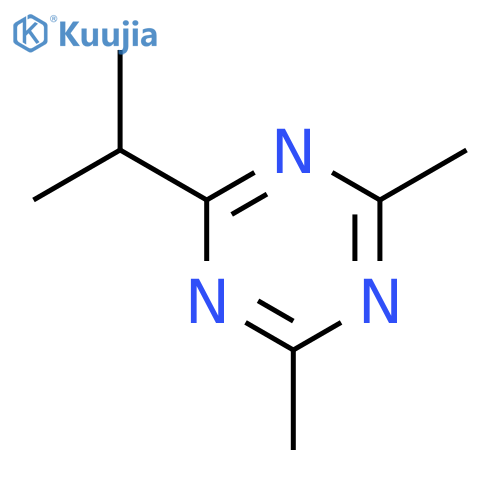 2-Isopropyl-4,6-dimethyl-1,3,5-triazine structure