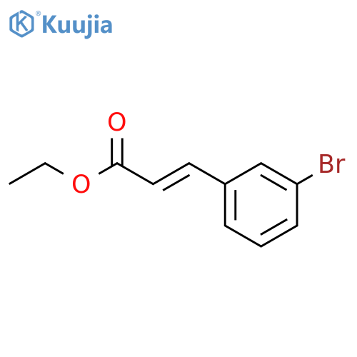 ethyl (2E)-3-(3-bromophenyl)prop-2-enoate structure