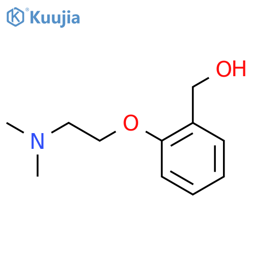{2-[2-(Dimethylamino)ethoxy]phenyl}methanol structure