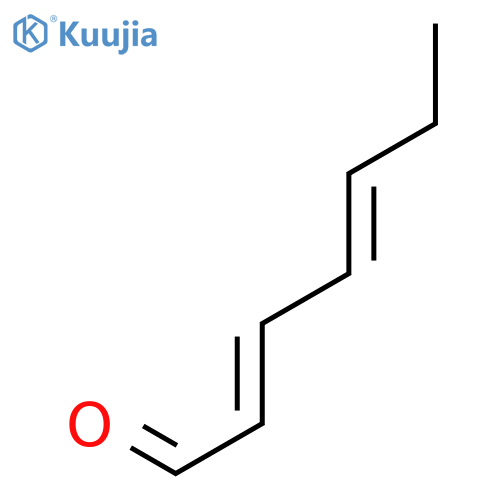 2,4-Heptadienal, (Z,E)- structure