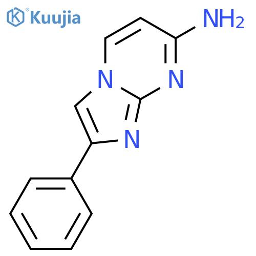 2-Phenylimidazo[1,2-A]pyrimidin-7-amine structure