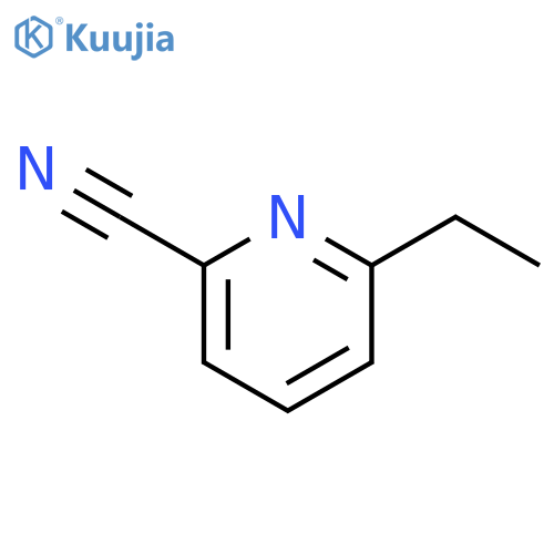 6-ethylpyridine-2-carbonitrile structure