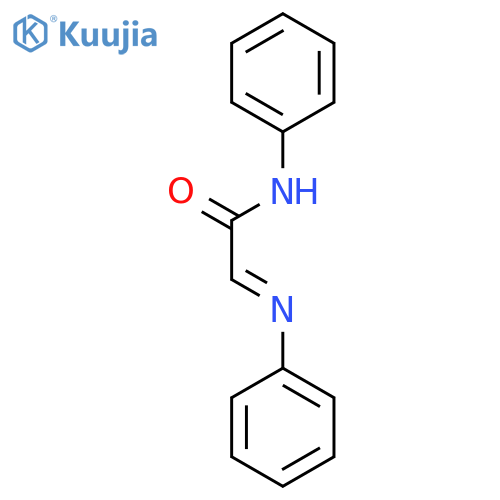 Acetamide,N-phenyl-2-(phenylimino)- structure