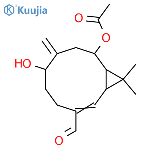 1,8-Dihydroxy-4,10(14)-bicyclogermacradien-15-al; (1β,4Z,8α)-form, 8-Ac structure