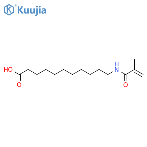 11-(Methacryloylamino)Undecanoic Acid structure