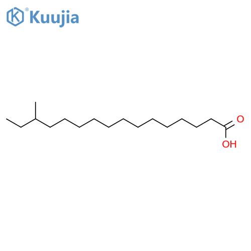 Hexadecanoic acid,14-methyl- structure