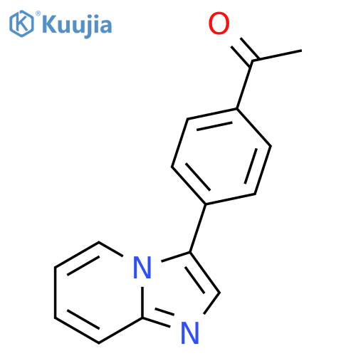 1-(4-(Imidazo[1,2-A]pyridin-3-YL)phenyl)ethanone structure