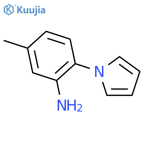 5-Methyl-2-(1H-pyrrol-1-yl)aniline structure