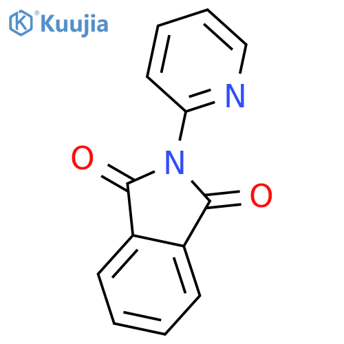 1H-Isoindole-1,3(2H)-dione, 2-(2-pyridinyl)- structure