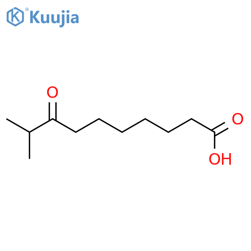 9-methyl-8-oxodecanoic Acid structure