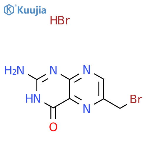 2-Amino-6-bromomethyl-4(1H)-pteridinone Hydrobromide structure