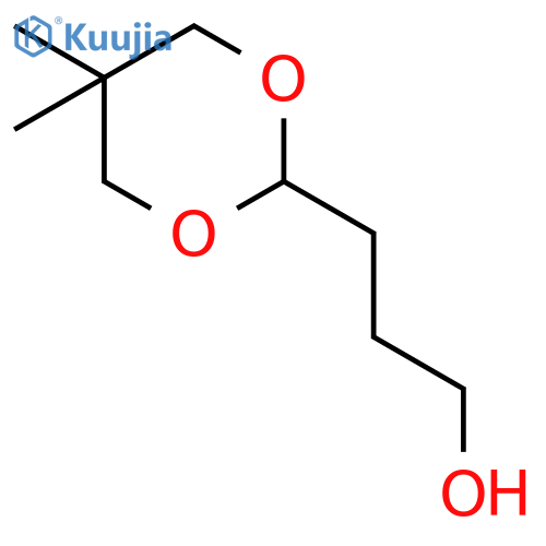 1,3-Dioxane-2-propanol, 5,5-dimethyl- structure