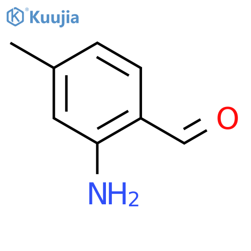 2-amino-4-methyl-benzaldehyde structure