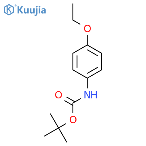 TERT-BUTYL 4-ETHOXYPHENYLCARBAMATE structure