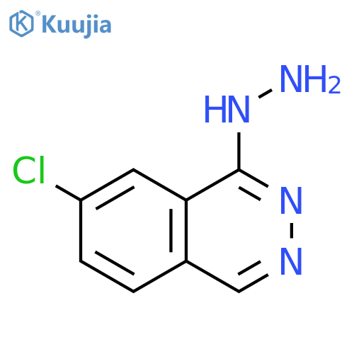 7-Chloro-1-hydrazinylphthalazine structure