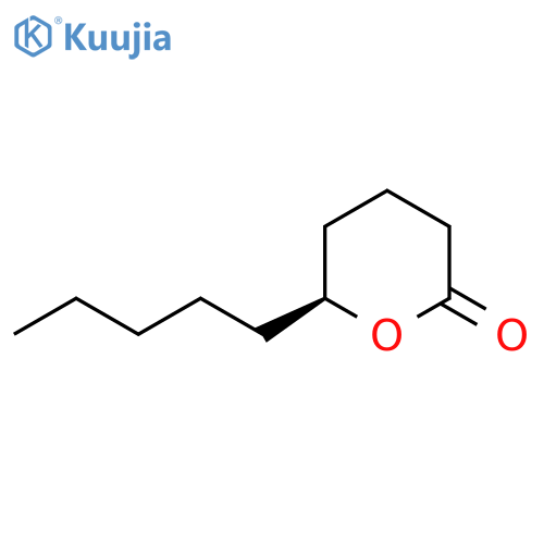 (S)-6-Pentyltetrahydropyran-2-one structure