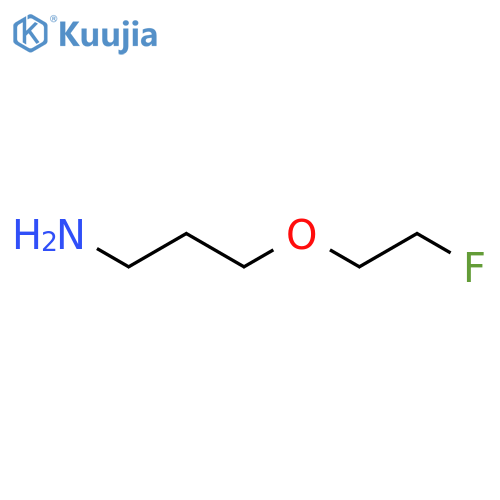 3-(2-fluoroethoxy)propan-1-amine structure