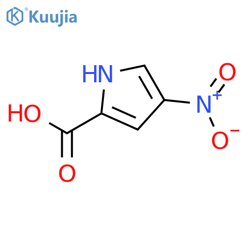 4-Nitro-1H-pyrrole-2-carboxylic Acid structure