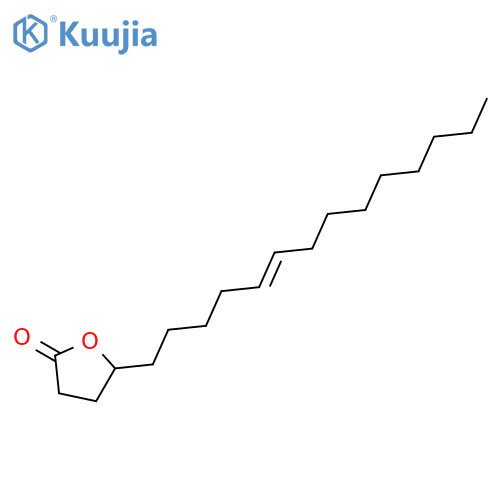 2(3H)-Furanone, dihydro-5-(5Z)-5-tetradecenyl- structure