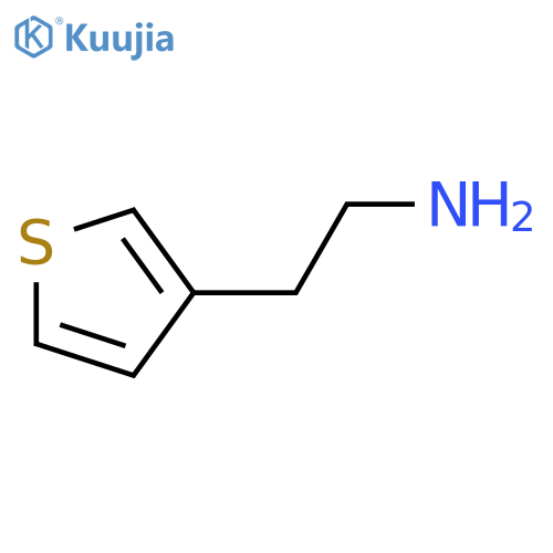2-(thiophen-3-yl)ethan-1-amine structure